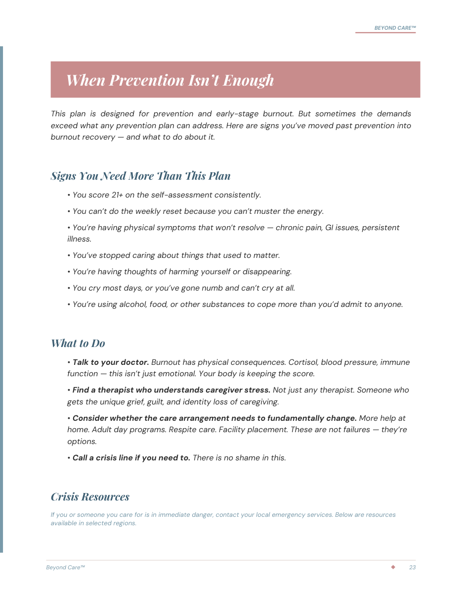 Your Protection Priorities