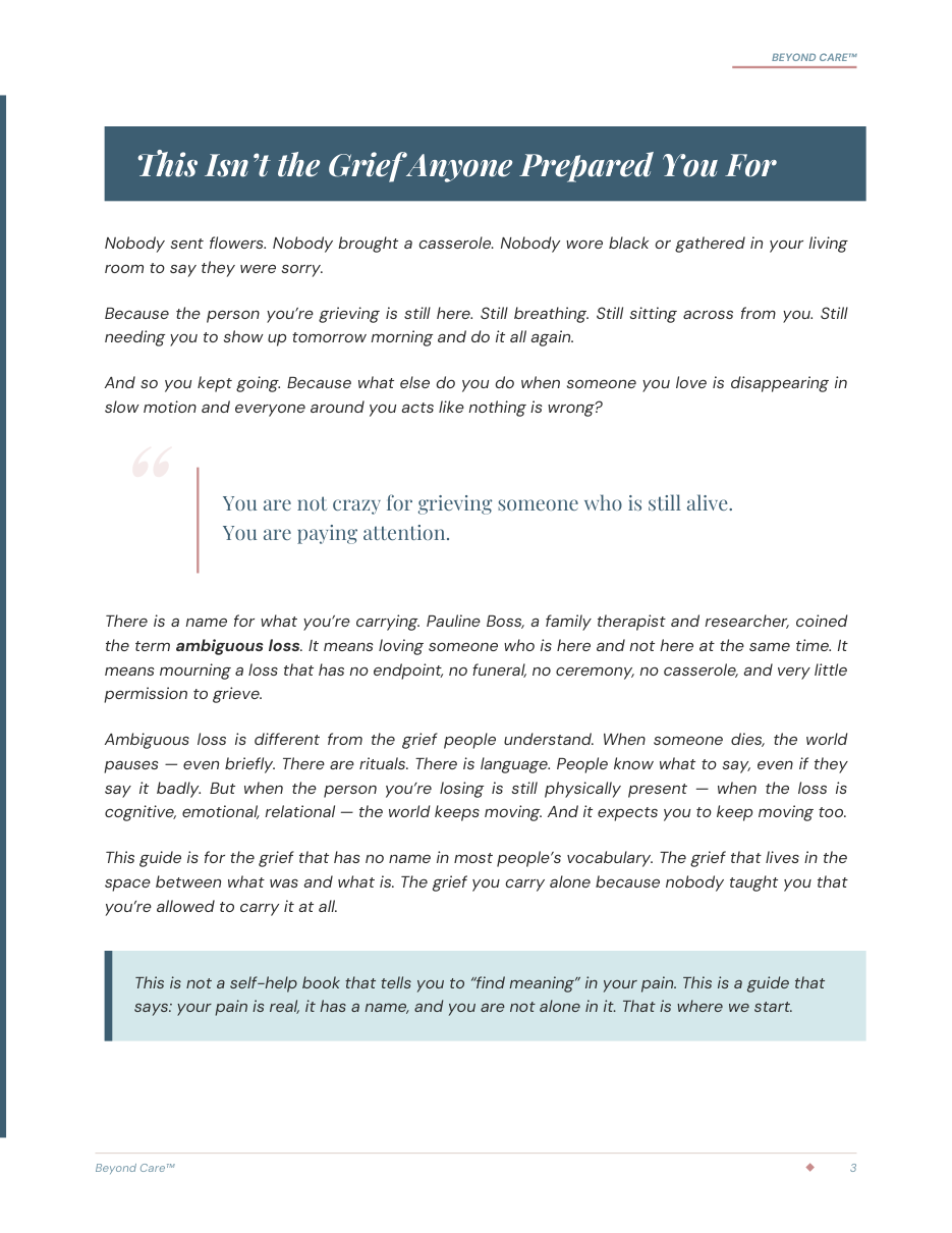 This Isn't the Grief Anyone Prepared You For